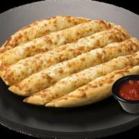 Ranch Stix with Cheese - Large · Made from our skillet dough and topped with cheese, herbs and spices. Marinara Sauce included.