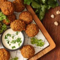 Crispy Falafel Plate · Fried ball made from beans. 