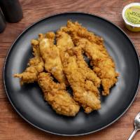 5 Pieces Home Style Chicken Tenders with a Side · 