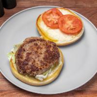Turkey Burger · Thick patty served with lettuce, tomato, onion, pickle, choice of condiments and served with...