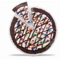 Dairy Queen Treatzza Pizza · Its the treat you eat like a pizza. A chocolate fudge and crunch crust, creamy vanilla soft ...