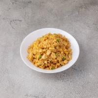Medium Chicken Fried Rice · Served with egg and mixed vegetables