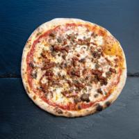 Pizza Salame Piccante · TOMATO SAUCE, MOZZARELLA, SPICY SALAMI