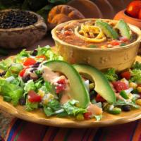 Tortilla Soup and Salad · 