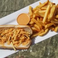 Wateva Dog · Papita with wateva sauce.