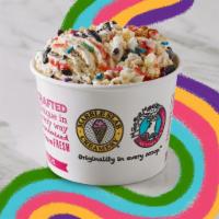 Regular ice cream · 9 oz. Homemade in small batches with your choice of toppings. Substitute a waffle cone for a...