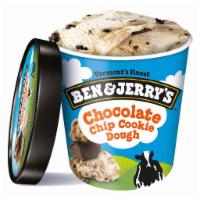 Ben & Jerry's Chocolate Chip Cookie Dough (1 Pint) · Big delicious chunks of chocolate chip cookie dough surrounded by creamy vanilla ice cream. ...