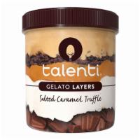 Talenti Layers Salted Caramel Truffle (1 pint) · Our Salted Caramel Truffle is an ode to our best-selling Sea Salt Caramel Gelato. We started...