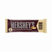 Hershey's Milk Chocolate with Almonds King Size Bar (2.6 oz) · 
