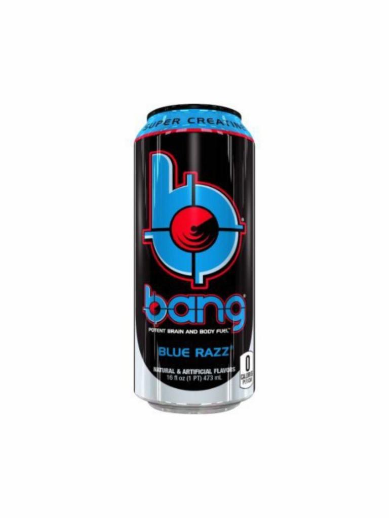Bang Energy Drink Blue Razz (16 oz) · 