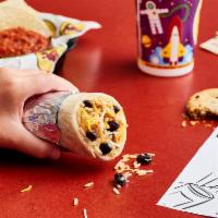 Kids Moo Moo Mr. Cow Burrito · A burrito made for their little hands. Your choice of protein, rice, beans and shredded chee...