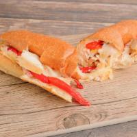 Grilled Chicken and Roasted Red Peppers Sub · 