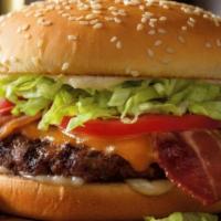 Bacon Cheeseburger · Bacon. It makes everything better. Even our cheeseburger, which is already tough to beat. To...