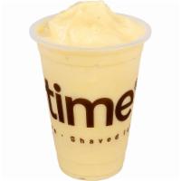 Pineapple Mango Smoothie · A tropical blend of Pineapple, mango, ice and milk.