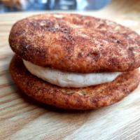 Snickerdoodle Sandwich Cookie   · two classic cinnamon sugar cookies with a cinnamon buttercream in between