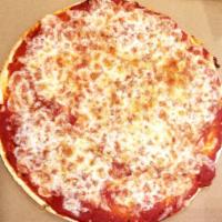 Cheese Pizza · Our medium crust 12