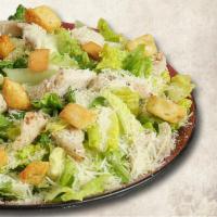 Caesar Salad · Romaine lettuce, Asiago cheese, croutons, and Caesar dressing.