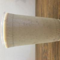 Protein Smoothie · Almond milk, almond butter, banana, vanilla protein powder. Gluten free and vegan.