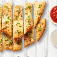Breadsticks · Fresh toasted breadsticks seasoned with a hint of garlic and parmesan cheese, served with a ...