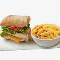 Choose Two · Chow down on a match made in menu heaven. Pair your favorite half sandwich with your choice ...