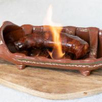 Chouriço  · Grilled Portuguese sausage