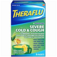 Theraflu NT Severe Cold & Cough 6 Count · Put your severe symptoms on mute. Rest easy, as powerful nighttime cold medicines work on yo...