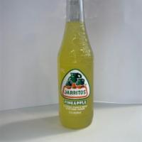 Jarritos - Pineapple · Jarritos Soda made with Real Cane Sugar.  Pineapple Flavor
12.5oz