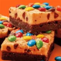 Cookie Dough Brownie  · Cookie dough Brownie 

Brownie topped with cookie dough frosting and M&M’s Minos chocolate c...