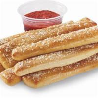 Crazy Bread · 8 bread sticks with flavors of butter and garlic, then sprinkled with Parmesan cheese.