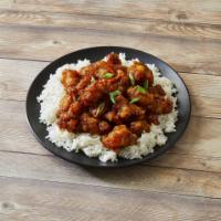  809. Orange Chicken Special · Deep-fried chicken mixed with delicate orange sauce. Hot and spicy. 