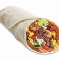 #2 Seasoned Beef Super Soft Taco Combo · Includes regular drink and regular Mexi-Fries.