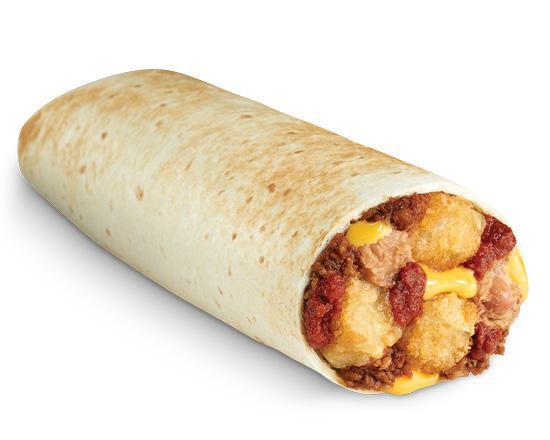 5 Alarm Burrito · A home-style tortilla filled with seasoned beef, refried pinto beans, melted cheese sauce, Mexi-Fries® and our fiery 5-Alarm hot sauce, then grilled to perfection.