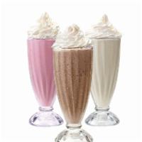 Create Your Own Shake · Choose ice cream or yogurt flavor and 2 mix-in.