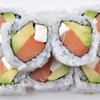 S8.	Alaska Roll  · Sushi roll with salmon and avocado.