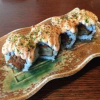 S20.	Crispy Oyster Roll · Deep fried Oyster with cucumber, avocado,spicy mayo, jalapeno, tobiko 