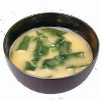 A01. Miso Soup みそ汁 · Home Made Miso by UES Tanoshi Chef - Sugie San