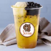 J9. Four Season Passionfruit Green Tea with Double Jelly 