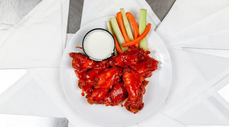 10 Pieces Wings · Served with 1 sauce.
