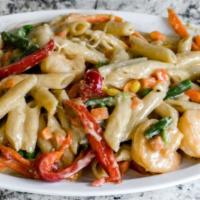 Blaze Shrimp Pasta Meal · 