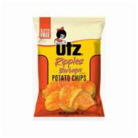 Utz Potato Chips BBQ Ripple 2.75oz · Made from fresh whole potatoes and perfectly seasoned with Utz signature barbecue flavor. Ri...