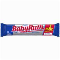 Nestle Baby Ruth 3.7oz · Bursting with peanuts, rich caramel and chewy nougat.