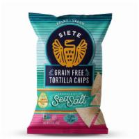 Siete Sea Salt Tortilla Chips (5 Oz) · These should have been named Tortilla Chips: The Director's Cut. Our sister, Vero, made tort...