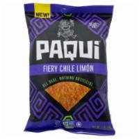 Paqui Tortilla Chips Fiery Chile Limon 2oz · Made with a bold combination of red hot chile peppers and lime juice, these light and crispy...