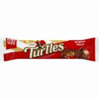 Turtles Pecan Caramel Nut Cluster 2.3oz · Creamy caramel and crunchy pecans covered in luscious chocolate.