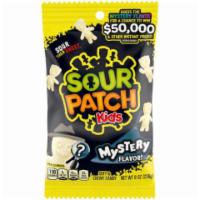 Sour Patch Kids Mystery Flavor 8oz · Sour Patch Kids Mystery Soft & Chewy Candy packs a surprise flavor into a mischief-filled so...