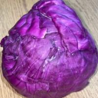Red Cabbage Head · Very Fresh and around 2 pound head of red Cabbage.