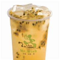 Passion Fruit Green Tea · Add toppings for an additional charge.