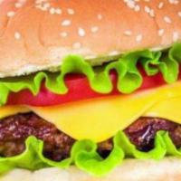 Kid’s Cheese Burger · Local Bigger Burger is proud to serve our kid’s combo Cheese Burger! Enjoy shredded lettuce,...