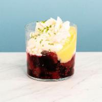 Berry Mess · This whipped creme fraiche is perfectly layered with lime meringue, fresh berries and creamy...