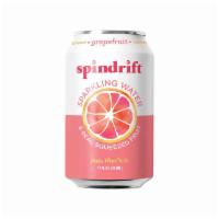 Spindrift - Grapefruit Sparkling Water · Real grapefruits, juiced and canned within weeks, alongside touches of orange & lemon to hig...